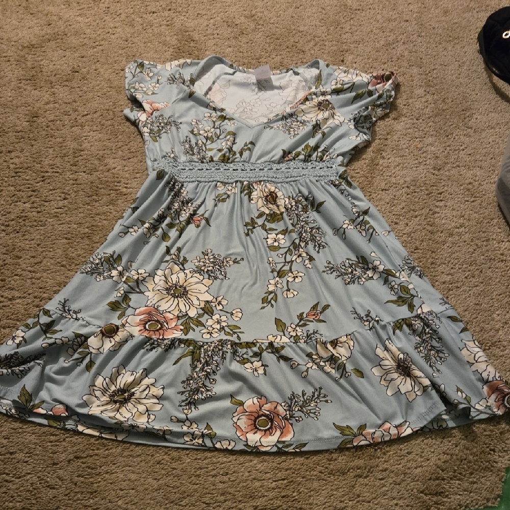 Juniors Floral Dress